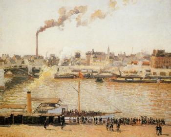 卡米耶 畢沙羅 Rouen, Saint-Sever, Morning 卡米耶 畢沙羅 Rouen, Saint-Sever, Morning